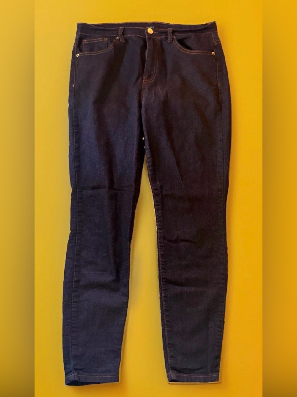 VTG! Forever 21 Black Skinny Jeans - Slim Stretch Denim